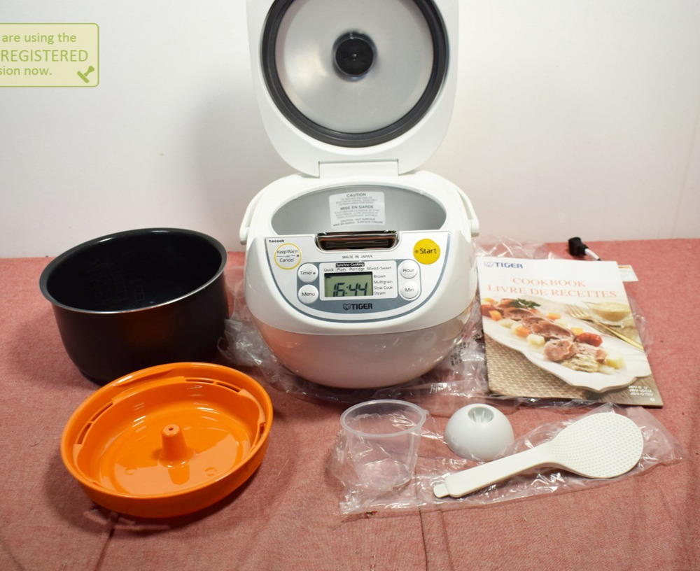 Tiger 5.5-Cup Micom Rice Cooker and Warmer